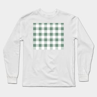 Northeastern farmer pattern green Long Sleeve T-Shirt